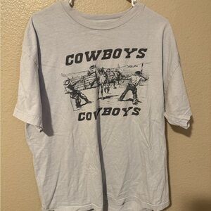 Cowboys Graphic T-Shirt - White